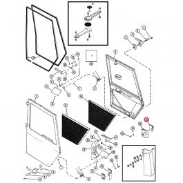 F98123 Latch, LH Door