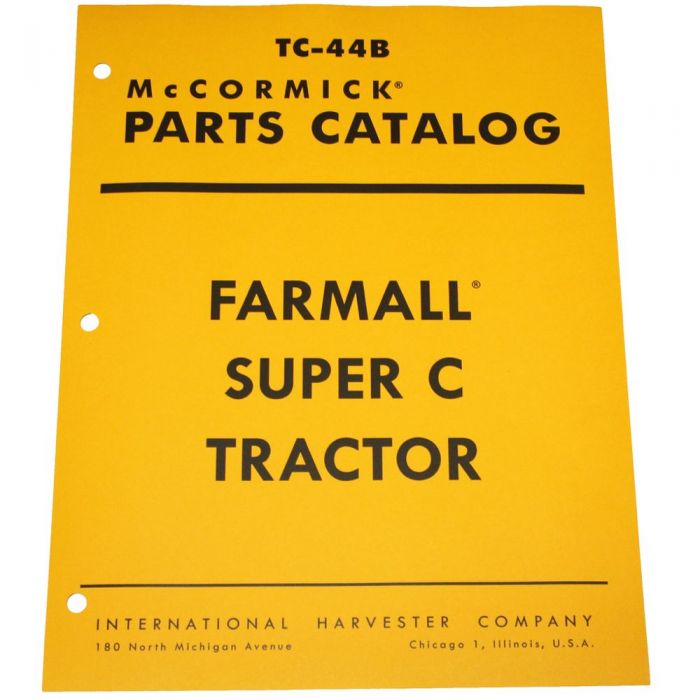Farmall Super C Parts Diagram - Wiring Diagram