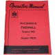 1004297 Operators Manual - Farmall Super MD