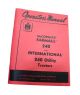 1014033 Operators Manual, Farmall 240/ International 240