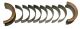 708917R91 Main Bearing Set - .020