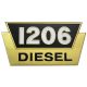 2752935R1. Emblem 1206 Diesel