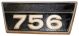 2753910R1U Emblem, 756 International