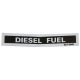 321-2601 Decal, Diesel Fuel