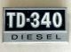 322913R1U Emblem TD-340