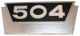 378075R1U Emblem 504