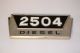 380656R1U Emblem 2504 Diesel