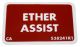 538241R1 Decal, Ether Assist