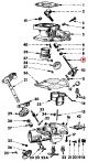 62170DA Shaft, Carb Throttle