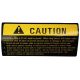 68819C1 Decal, Caution 12V