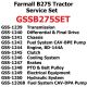 GSSB275SET Service Manual Set - B275