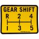 I-3-241 Decal, Gear Shift