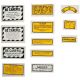 I263 Decals 330 Gas Set, Mylar